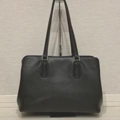 土屋鞄HINON ヒノン トートバッグ レザー ブラック - メルカリ