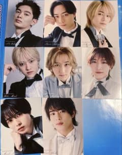 Myojo 2026年4月号 ジュニア大賞 厚紙カード 8枚　※西村のみ無し※のサムネイル
