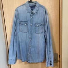 和*君様 ZARA MAN デニムシャツ M ライトブルーのサムネイル