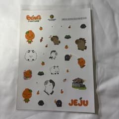 韓国チェジュのステッカーのサムネイル