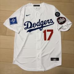 MLB ドジャース大谷翔平 ワールドシリーズ優勝記念ユニ レプリカでは