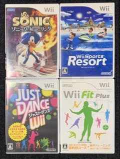 Wii ソフト 4本 セット】 - メルカリ