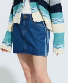 adidas Originals デニムミニスカートのサムネイル