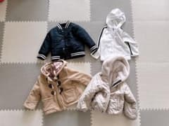 キッズジャケット4点セット　90サイズのサムネイル