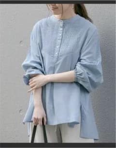 Sonny Label コットンタックドレスシャツのサムネイル