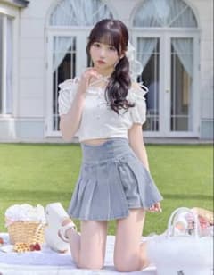 ミシェルマカロン michellMacaron 美脚デニムスカパン - メルカリ