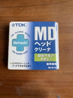 TDK MDヘッドクリーナ MD-HC1SFのサムネイル