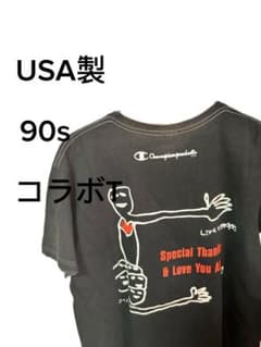 champion 90s USA製 コラボTシャツのサムネイル