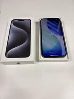 Apple iPhone 15 Pro 128GB ブルーチタニウムのサムネイル