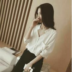 スキッパーとろみシャツ 大きいサイズXLのサムネイル