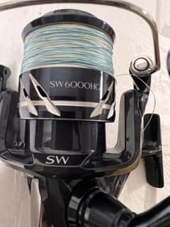 シマノストラディック 2024 SW6000HG PE3号 300m?付き 美品のサムネイル