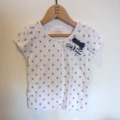 チェロキー☆西松屋☆パフスリーブ☆半袖☆Ｔシャツ☆子供服☆中古のサムネイル