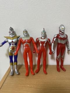 ウルトラマン ソフビ フィギュア 約17cm 4体セットのサムネイル