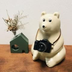 しろくま貯金箱用♡カメラ①のサムネイル