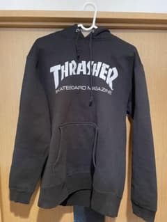 THRASHER スラッシャー　黒パーカーのサムネイル