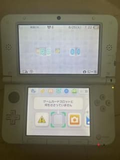 【ジャンク品】ニンテンドー3DS LL ホワイト 本体のサムネイル