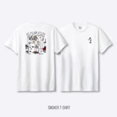 SHANK SMOKER T-SHIRT ホワイト Mサイズのサムネイル