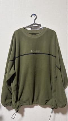 Subciety フリース スウェット オリーブ XLのサムネイル