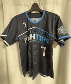 松本剛選手　7番　エスコンフィールド1周年ユニフォームSサイズ(中古品) 最終値下げ】松本剛選手7番エスコンフィールド1周年ユニフォームS