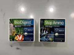 ▶︎▷バクテリア、アンモニア中和剤　①Bio Digest ②Stop Ammoのサムネイル