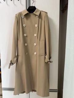 GUCCI グッチ バックプリーツ トレンチコート ライトアウター - メルカリ