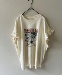 【美品】niko and… ニコアンド　アソートフリルロックTシャツ　Mのサムネイル