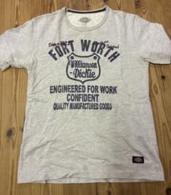 Dickies Tシャツ FORT WORTH グレー Lのサムネイル