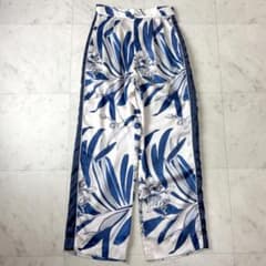美品　Sov. リーフ柄ワイドイージーパンツ M ダブルスタンダードクロージング 美品 Sov. リーフ柄ワイドイージーパンツ M ダブルスタンダード