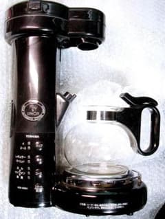 訳あり格安!!東芝ミル&サイフォンコーヒーメーカーHCS-45BM/美品