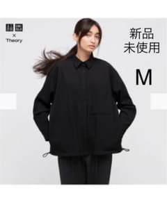 【UNIQLO×Theory】ストレッチシャツジャケットのサムネイル