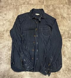 Burgus Plus & Co. ストライプシャツ Lのサムネイル