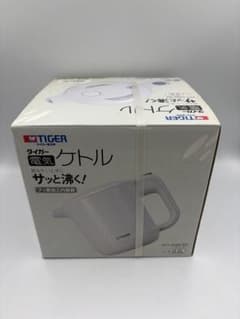 新品未開封】TIGER 電気ケトル PFY-A060 WA ホワイト 0.6L - メルカリ