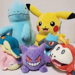ポケットモンスター ポケモン ぬいぐるみ コレクション 7個 セット