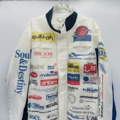 ルイヴィトン 19AW マルチロゴ ナイロンジャケット ヴァージル サイズ 