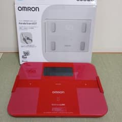 OMRON Karada Scan 403T レッド - メルカリ