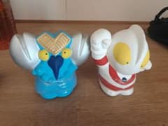 ウルトラマン バルタン星人 貯金箱 レトロ 当時物のサムネイル