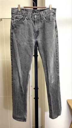 Levi's 리바이스 505 블랙 페이드 이집트 00s