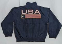 NIKE 90s アトランタオリンピック USA チーム ジャケット ネイビー NIKE 90s アトランタオリンピック USA チーム ジャケット ネイビー