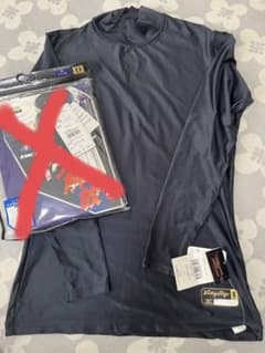 ミズノアンダーシャツ新品ネイビーのサムネイル