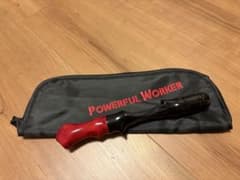 中古美品 パワフルワーカー ベイト グリップ POWERFUL WORKER 赤