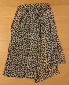 レオパード柄 ストール スカーフ　ヒョウ柄のサムネイル