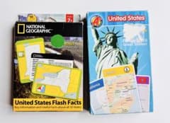 National Geographic 米国州別学習フラッシュカードのサムネイル