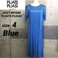 Issey Miyake PLEATS PLEASE 半袖ワンピース サイズ3 ISSEY MIYAKE PLEATS PLEASE 半袖ワンピース サイズ4 - メルカリ