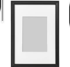 IKEA KNOPPÅNG 黒額縁 21x30 cm クノッペングのサムネイル