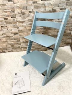 シリアル6 ストッケ トリップトラップ STOKKE アクアブルー - メルカリ