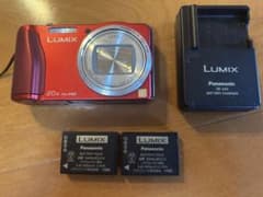 Panasonic LUMIX DMC-TZ30 純正バッテリー2個付 LUMIX DMC-TZ30-R 純正バッテリー2個付き - メルカリ