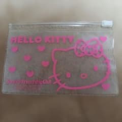 ○レア○非売品○ハローキティ キティちゃん ビニールポーチ 平成