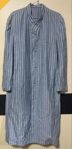 80s Issey Miyake men コート archive ISSEY MIYAKE MEN Spring/Summer 1982 & 1984, Cotton Jumpsuit
