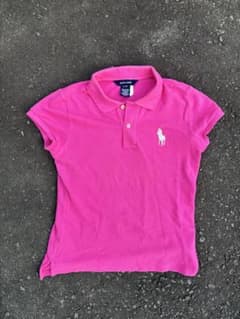 Polo Ralph Lauren ポロラルフローレン ポロシャツ ピンク S - メルカリ