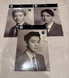EXO 公式 xoxo クリアファイルセットのサムネイル
